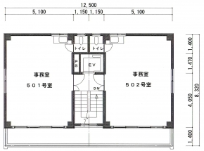 基準階平面図